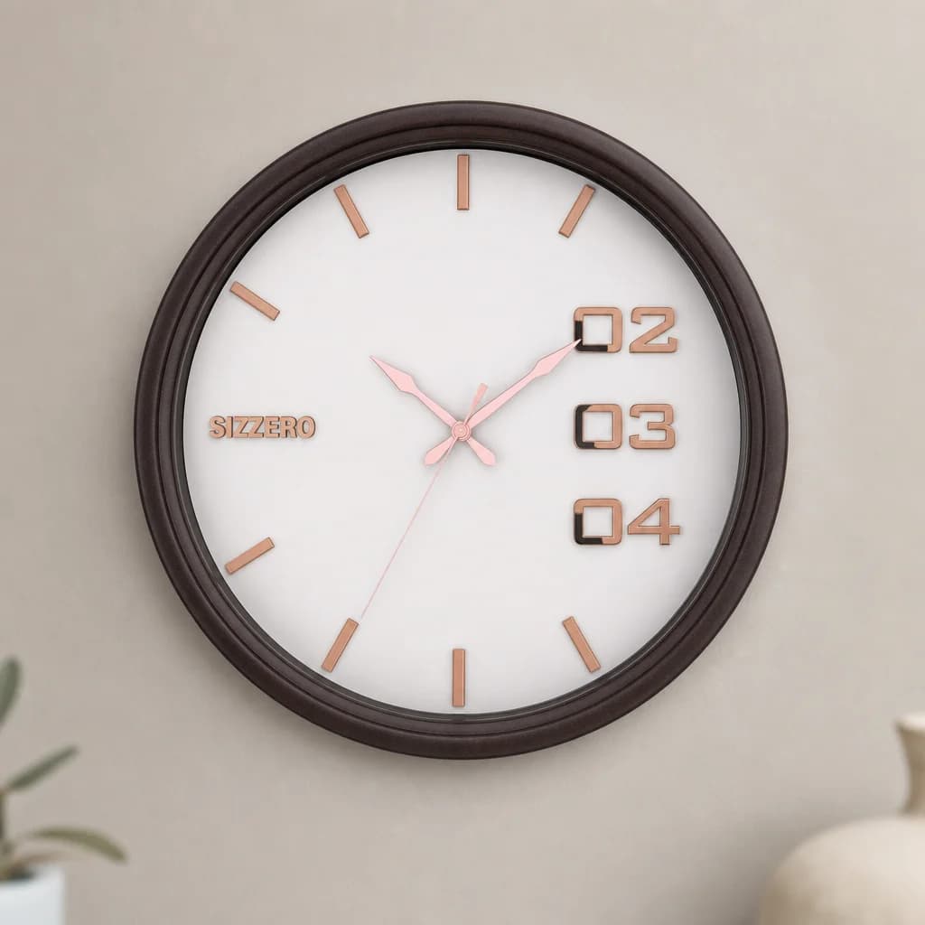 Wall Clock - white dimensions