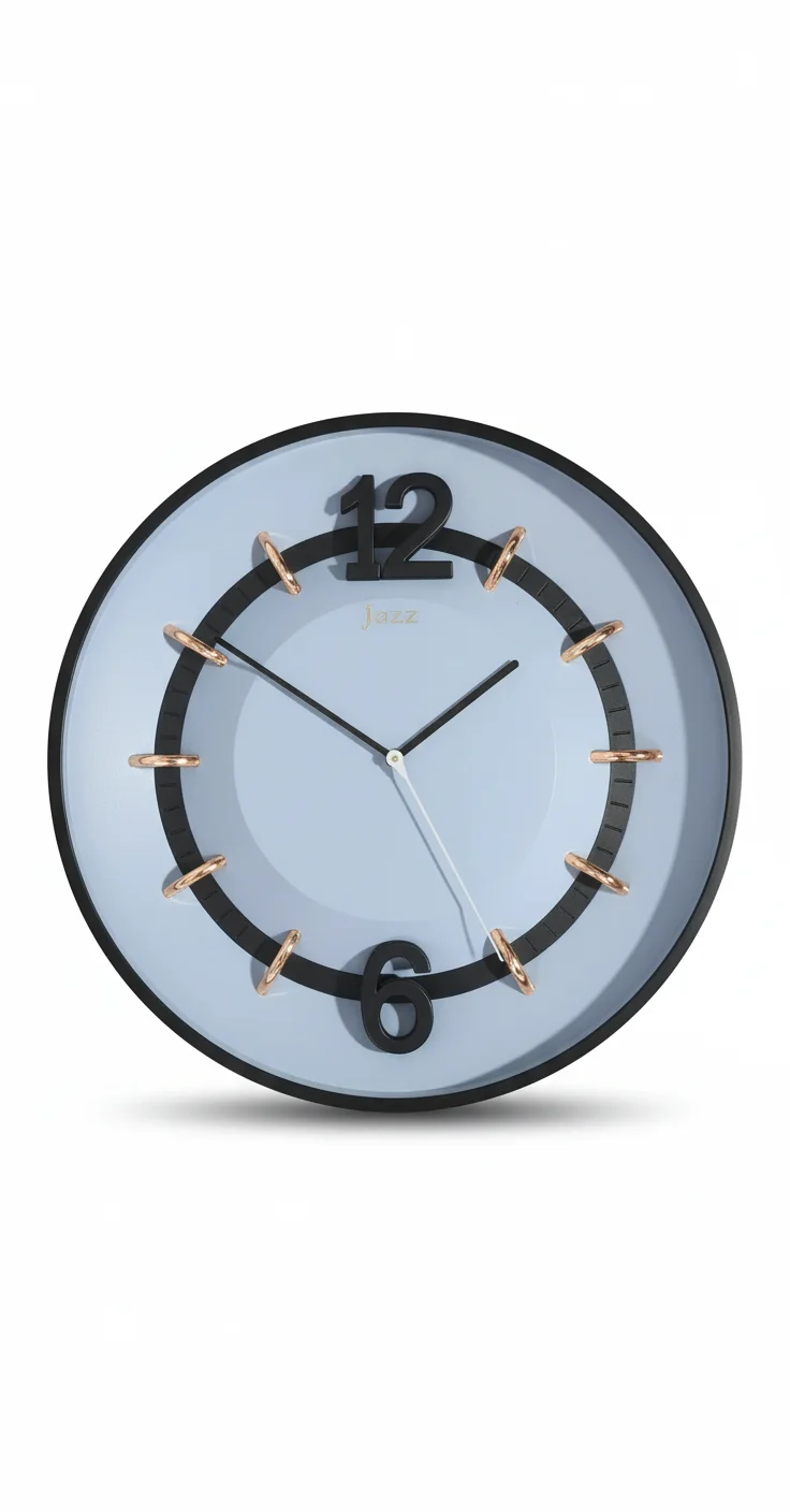 1806 Bronze Wall Clock Modern Elegance