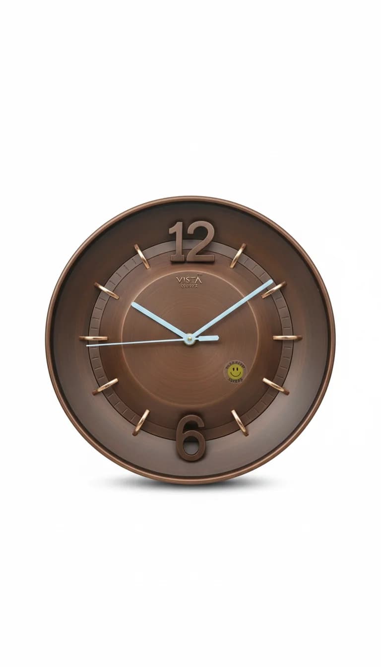 1 Bronze Wall Clock