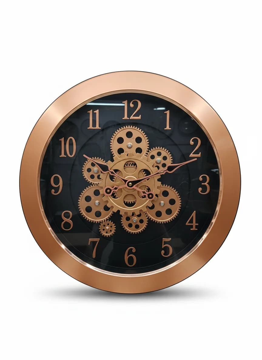 Marble Gear Wall Clock