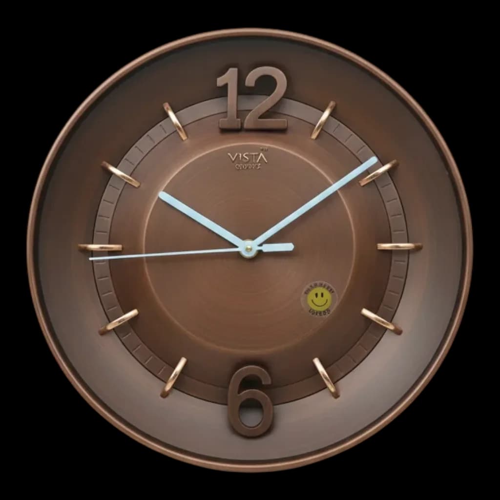 1 Bronze Wall Clock