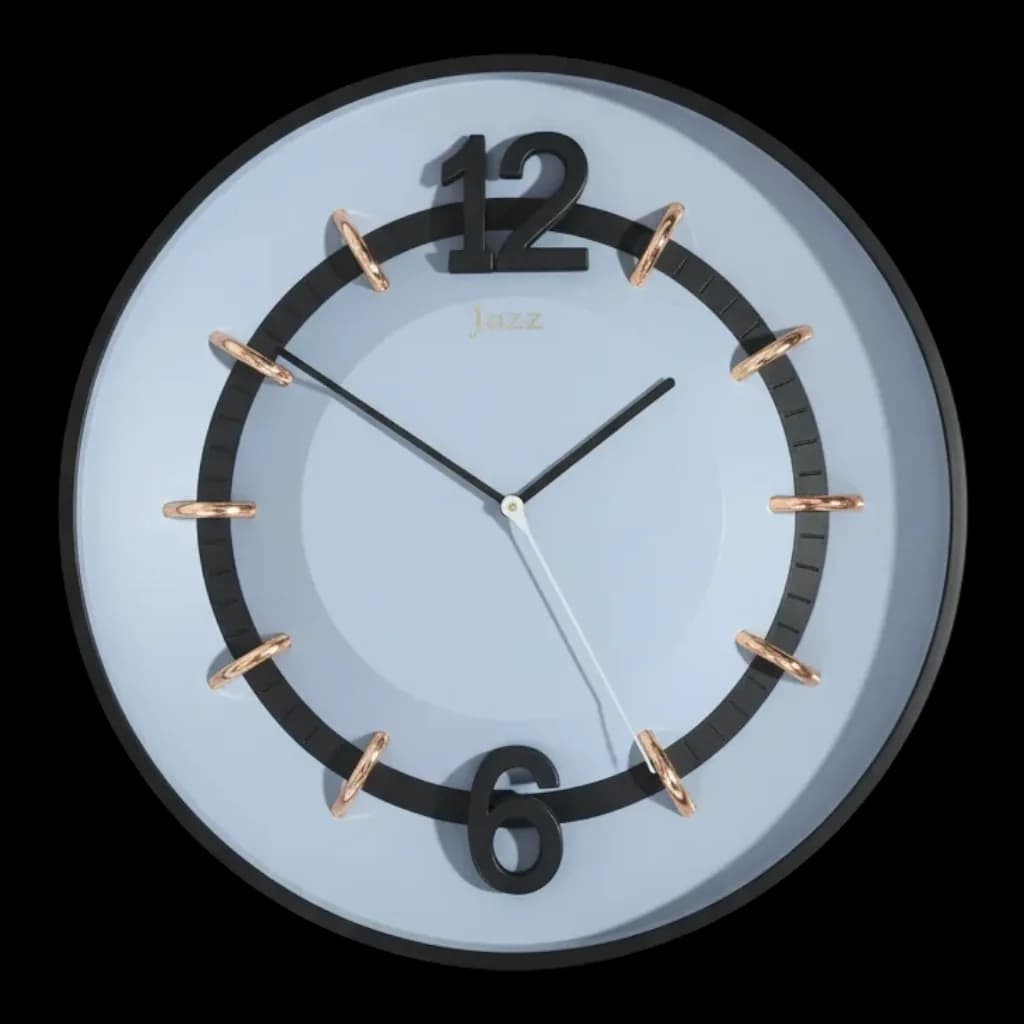 1806 Bronze Wall Clock Modern Elegance